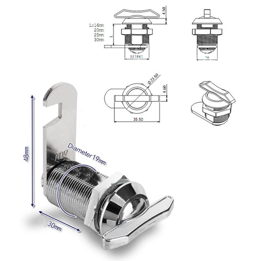 Furniture Hardware Boat Home Camper Car Knob Latch RV Tongue