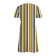 thumbnail image 4 of Puntoco Vestido De Manga Corta Con Cuello En V, Estampado De Verano Para Mujer, Talla Grande, Suelto, Dorado, Xxl, 4 of 7