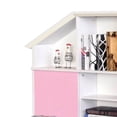 thumbnail image 4 of Saltoro Sherpi Spacious White Finish Full Size Bookcase Headboard., 4 of 5