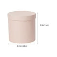 thumbnail image 3 of Tersarium 2pcs Floral Arrangements Flower Box Round Box for Proposal Wedding Birthday, 3 of 10