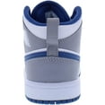 thumbnail image 3 of Little Kid's Jordan 1 MID Cement Grey/White-True Blue (DQ8424 014) - 11.5, 3 of 4