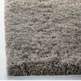 thumbnail image 4 of SAFAVIEH Atlantic Kennedy Solid Wool Shag Area Rug, Grey, 8' x 10', 4 of 11