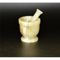 thumbnail image 1 of Ensemble Mortier et Pilon de Style Traditionnel de 4 Po&44; Onyx Vert Clair, 1 of 1