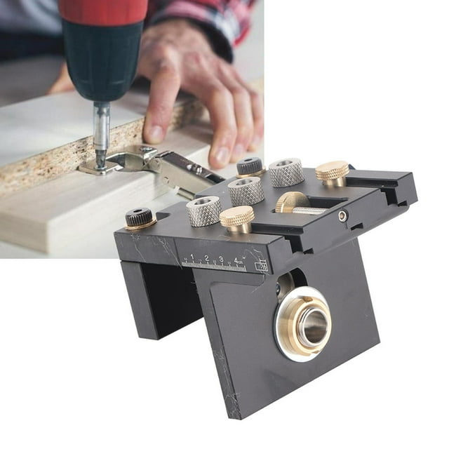 Woodworking Positioner Drill Guide Kit Practical Power Tool Supplies For Carpenter Supplies Power Tool Accessory Jigs Carpenter Tools