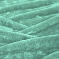 thumbnail image 4 of Superior Super Soft Plush Fleece Blanket 90" x 90", Bed & Couch Blankets, Full/Queen, Turquoise, 4 of 10