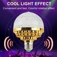 thumbnail image 6 of LED RGB Colorful Rotating Magic Ball Light Bulb, 6 Bead Golden Small Stage Easter Lights, US/UK Plug Disco KTV Party Light, Home Decor Color Changing LED Stage Light for Living Room, 5*4in, Colorful, 6 of 7