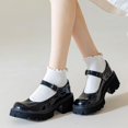 thumbnail image 4 of Calcetines Mcool Mary para mujer, tobilleros con volante, algodón, paquete de 6, blancos, 4 of 8