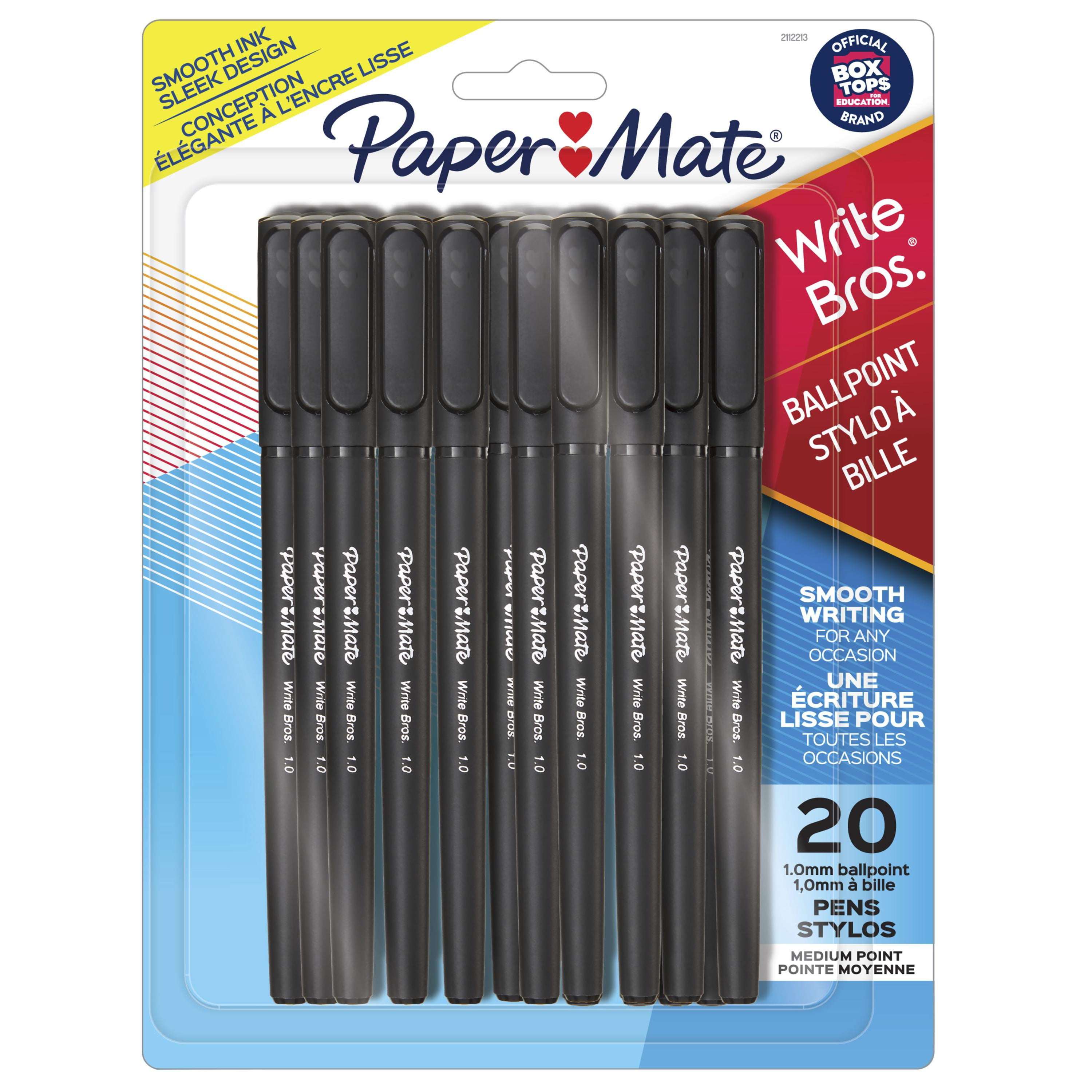 Paper Mate® Write Bros Stick Ballpoint Pen Blue Ink 12 Count 1mm Ball Point Pens 