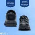 thumbnail image 4 of Shoes For Crews Cade, Men's Soft Toe Slip Resistant Work Shoes, Water Resistant, Black, 4 of 6