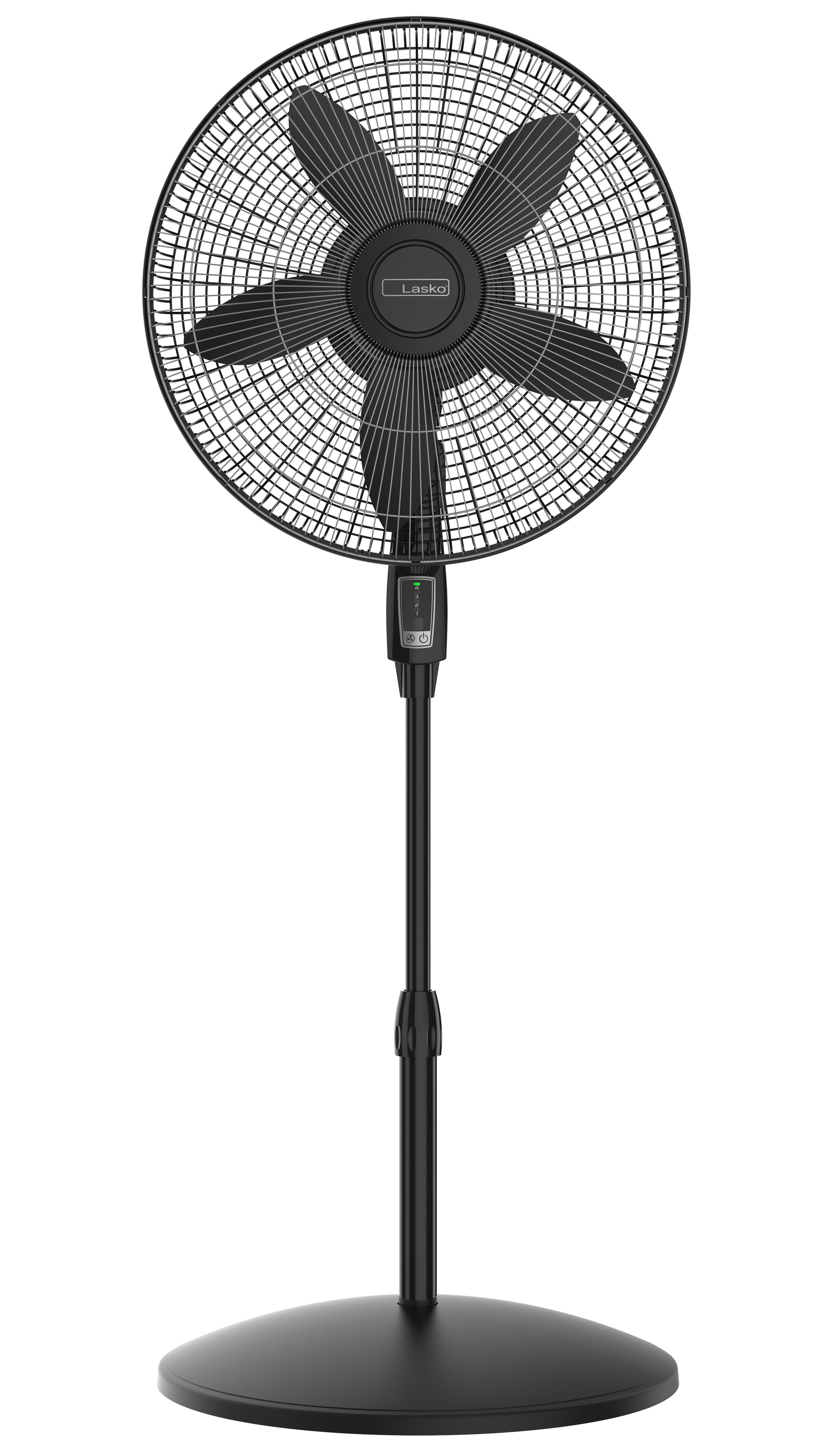 Lasko 18" 3-Speed Oscillating Cyclone Pedestal Fan with Remote Control and Timer