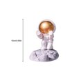 thumbnail image 4 of Soporte universal para teléfono móvil con astronautas, soporte para astronauta de mano, adornos, decoración, soportes adorables para teléfono Teléfono y Comunicación Empuje las manos de oro, 4 of 6