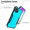 thumbnail image 3 of ExoGuard For iPhone 14 Case, Phone Case with Screen Protector and Kickstand (Blue), 3 of 7