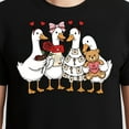 thumbnail image 3 of Valentine Goose Love – T-Shirt, Hoodie & Sweatshirt – Romantic Apparel – Perfect for Couples, 3 of 6