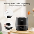 thumbnail image 3 of Humidificador VIVOSUN 2 en 1 Warm and Cool Mist 5L para 220 m², 3 of 7
