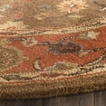 thumbnail image 3 of Safavieh Heritage Rothesay Oriental Wool Area Rug, Moss/Rust, 4'6" x 6'6" Oval, 3 of 7