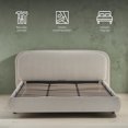 thumbnail image 3 of Ilios Innova | Cama King Size Tapizada en Tela Beige con Cabecera Acolchada y Sistema Hidráulico de Almacenamiento Estructura de Madera Resistente, 3 of 9