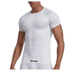thumbnail image 1 of Playera Bloosom  Licra Deportiva Compresión Correr Manga Corta Gym M Blanco, 1 of 5