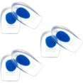 thumbnail image 4 of Fymlhomi Silicone Gel Heel Cups 3 Pack – Shoe Insert & Pad for Heel Pain & Foot Support, 4 of 4