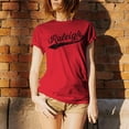 thumbnail image 6 of Raleigh City Baseball Script Basic Cotton T-Shirt - Small - Red, 6 of 6