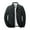 Black, variant on Toimothcn Men's Padded Jacket Oversized Fashion Solid Color Thickened Padded Jackets Casual Stand Collar Warm Loose Fit Hooded Winter Jackets With Pockets Suitable For Outdoor Sports