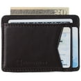 thumbnail image 7 of Alpine Swiss Men RFID Safe Minimalist Front Pocket Wallet Leather Thin Card Case, 7 of 7