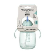 Tommee Tippee Starter Weighted Straw Baby & Toddler Cup, Spill-Proof, 6m+, 10oz, Green, 1-Pack