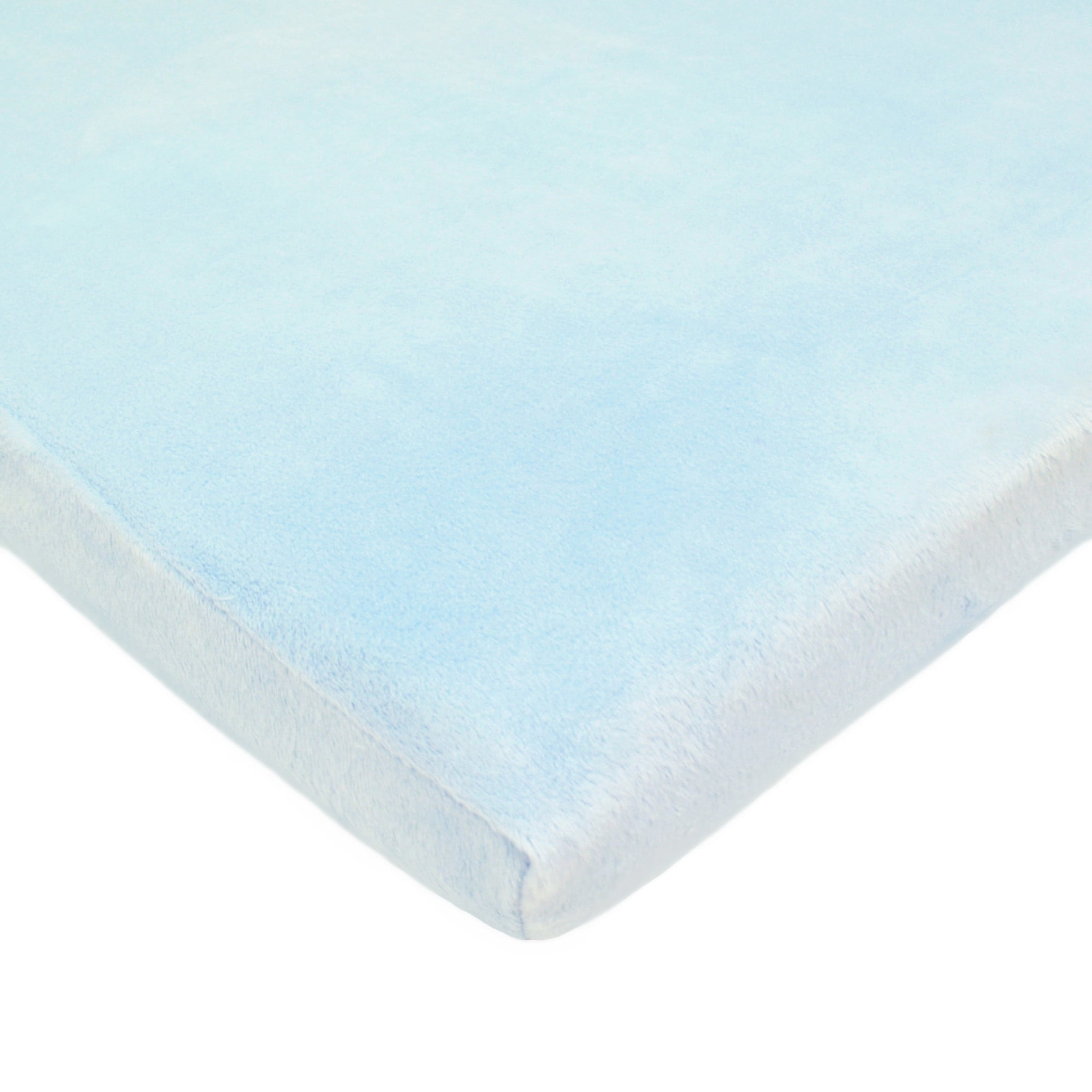 TL Care 100% Natural Cotton Value Jersey Knit Fitted Bassinet Sheet Soft Breathable Blue for Boys and Girls 