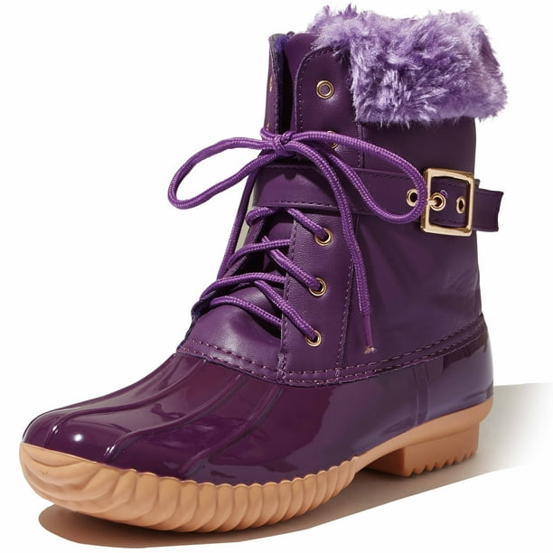 warm duck boots women
