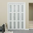 thumbnail image 2 of ARK DESIGN Easy Assembly Doors, Solid MDF White, 48" x 80", 2 of 10