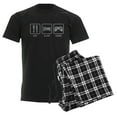 thumbnail image 6 of CafePress - Eat Sleep Game Men's Dark Pajamas - Men's Dark Loose Fit Cotton Pajama Set, 6 of 7