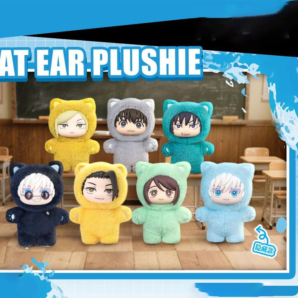 JJK Vinyl Figure Gojos Figure Fushiguro Toji Keychain 5.5'' Anime JJK Collectibles Decoration Gifts, Collectibles Cartoon Plush Doll, Surprise Toys, Creative Gifts Plush Toys,