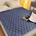 thumbnail image 4 of Water Proof Mattress Protector,Quilted Fitted Mattress Pad,Dusting Proof Cover,Soft Breathable Bed Mattress Cover Washable Protective Pad Mattress Cover Holiday Gifts, 4 of 6