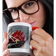 thumbnail image 2 of 3drose, Usa, Louisiana. New Orleans, Riverboat Natchez, Sternwheeler., 11oz Two-tone Red Mug, 2 of 6