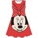 thumbnail image 1 of Disfraz de Minnie Mouse para niñas, vestido de princesa de manga corta, ropa 3D para fiesta de cumpleaños, 1 of 4