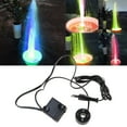 thumbnail image 3 of Milue Aquarium Water Pump Mini Submersible Fountain Pump LED Light for Hydroponics, 3 of 11