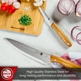 thumbnail image 2 of MAGEFESA MagWood Paring Knife – 3.5-Inch Stainless Steel Blade, Ergonomic Wooden Handle, 2 of 5