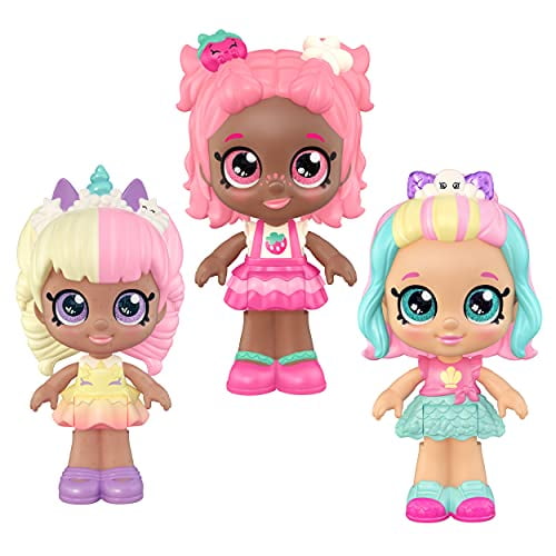 Kindi Kids Figurine Minis à Collectionner Tête de Bobble 3pc - Mini Besties