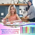 thumbnail image 7 of Qianfeng 50 Pcs DIY Beadable Pens, 50 Pcs 1.0mm Black Ink Refills, Pen Bags, Office Supplies, 7 of 7