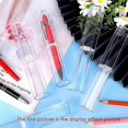 thumbnail image 2 of 10 Pcs Acrylic Pen Boxes Clear Ballpoint Pen Case Pencil Gift Box Pen Storage Container Hexagon Single for School Office, 2 of 5