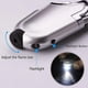thumbnail image 3 of 2-Pack Refillable Butane Torch Lighter with 360 Flexible Neck & Flashlight, BBQ, Grill & Camping Tool (Butane Gas Not Included), 3 of 5