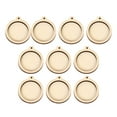 thumbnail image 3 of jifeng 10 Pieces Small Cross Stitch Hoops for Festivals Decoration DIY Frame Crafts Round, 3 of 9