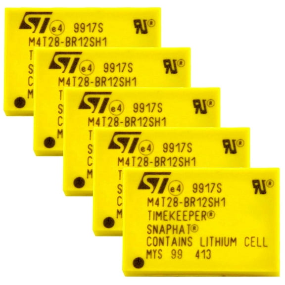 5x M4T28-BR12SH1 Battery Compatible with St Microelectronics  497-3686-5