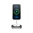 thumbnail image 4 of ALOGIC MagSpeed 2-in-1 Wireless Charging Station, Black, 4 of 4