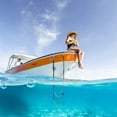 thumbnail image 4 of Boat Rope Ladder, 4 Step Heavy Duty Strength Climbing Marine Rope Ladder with Reinforced Steps, Perfect for Inflatable Boat, Kayak, Motorboat, Canoeing, 4 of 5