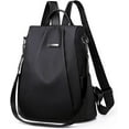 thumbnail image 2 of Womens Backpack Purse Waterproof Nylon Anti-theft Rucksack Lightweight Shoulder Bag, 2 of 8