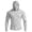 Light Green, variant on Men's Tropical Palm Tree Print Fishing Hoodie, Long Sleeve UPF 50 Sun Protection Shirt with Built-in Face Mask and Thumbholes Black L