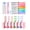 Type D, variant on Ywmsfl 6PCS Colorful Curves Markers Smooth Ink Flow for Schoolwork and Scrapbooking