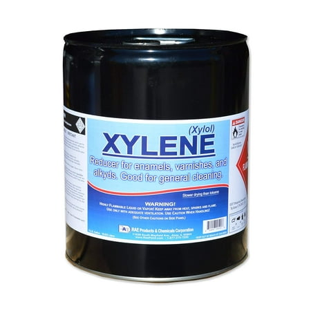 Xylene (Xylol)General Purpose Solvent,Thinner & Cleaner - 5 gallon (Best Patio Cleaner Chemical)