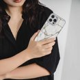 thumbnail image 2 of SwitchEasy Artist 3D Case Marble White for iPhone 16 Pro, 2 of 5