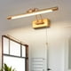 thumbnail image 2 of LED 8W Mirror Wall Light Bathroom Lighting Brass Indoor Lighting With Switch 40CM 3000K Adjustable Reading Lamps, 2 of 5